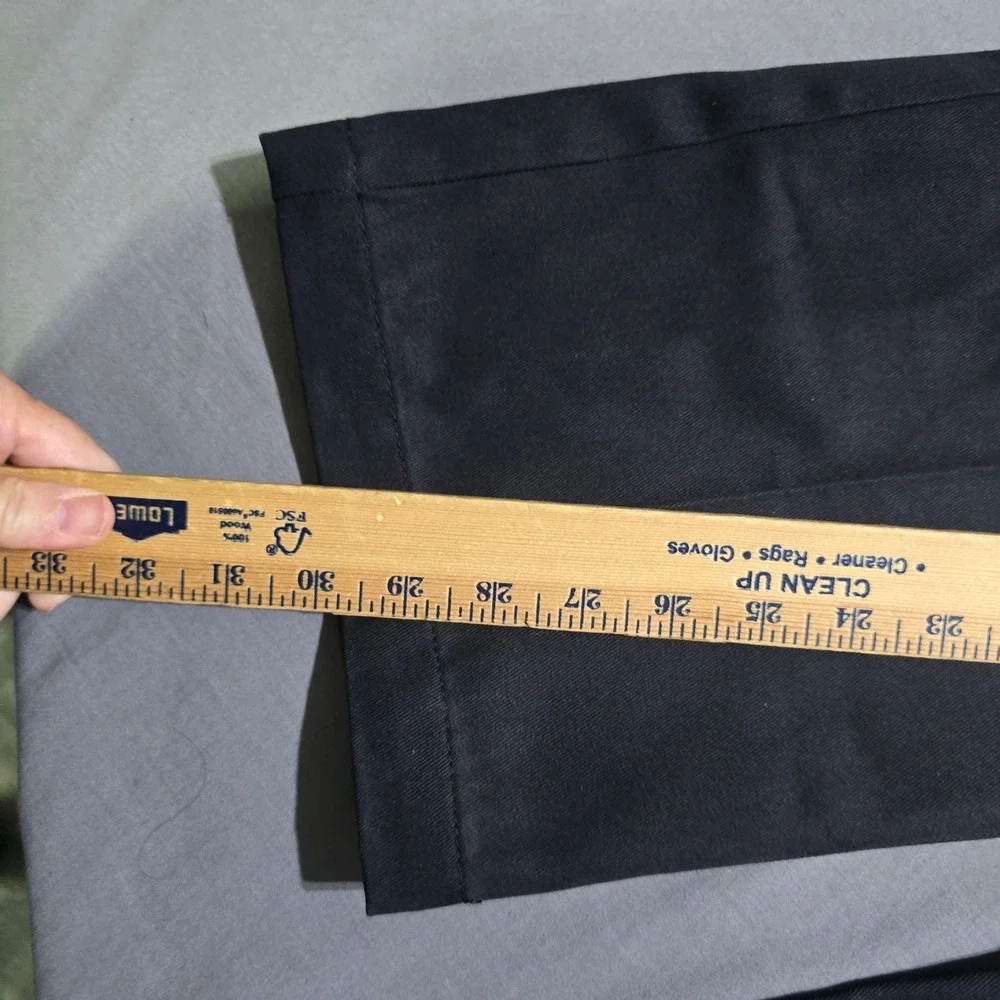 Dickies Cargo Pants Mens 30x30 Black Relaxed Straight Leg WP592BK Workwear NEW